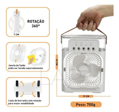 Aire Acondicionado GWT Portátil Ventilador Con Agua