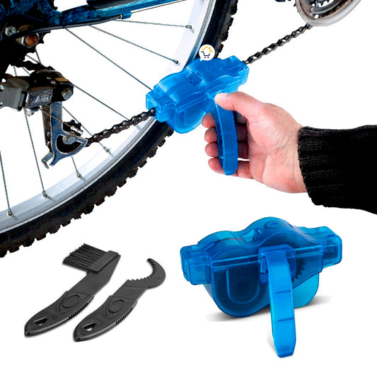 Kit Limpiador Cadena Bicicleta Cepillo Mantenimiento B80