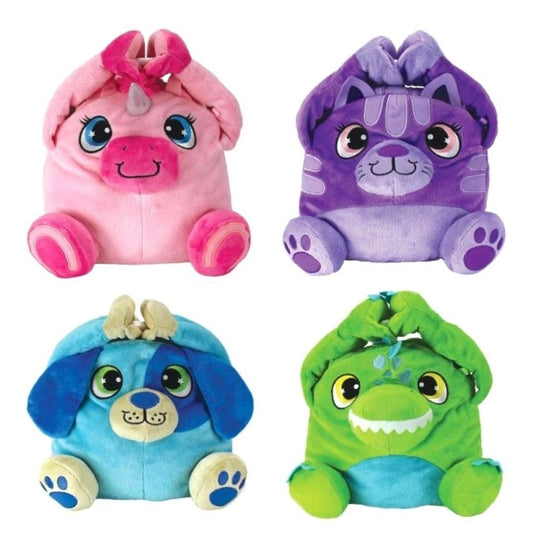 Lonchera de peluche para niños y niñas