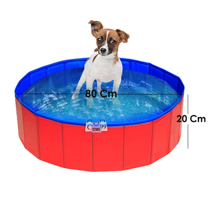 Piscina Multifuncion Para Mascotas Y Niños Pelotas Agua 80cm