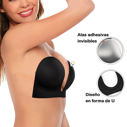 Sujetador Senos Invisible Adhesivo Levantador Busto Silicona BN4